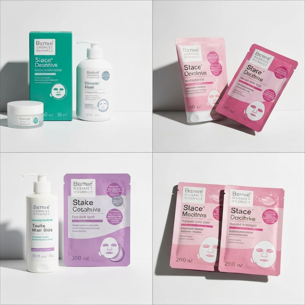 Gesichtsmasken für die Routine